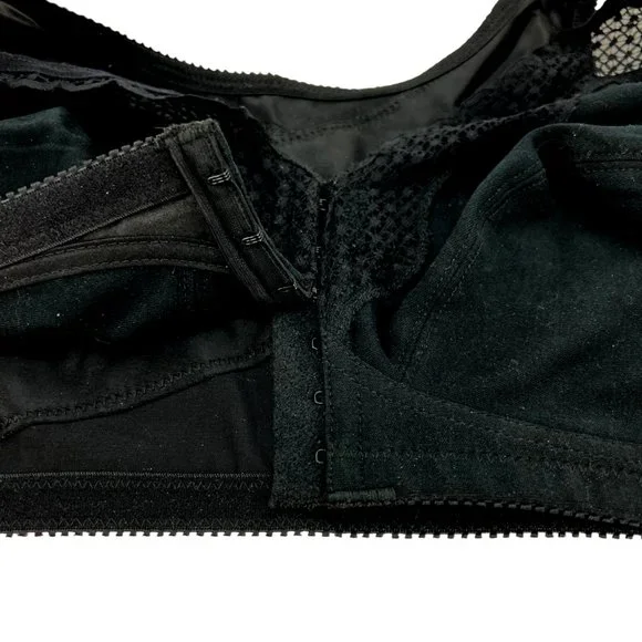 Exquisite Form Women's Bra | Black | 42B - Picture 3 of 3